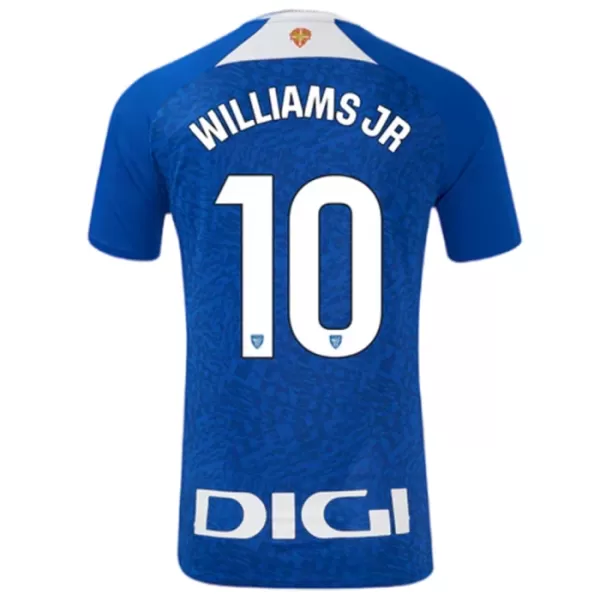 Athletic Bilbao Williams JR 10 Shirt Heren Uit 2024/25