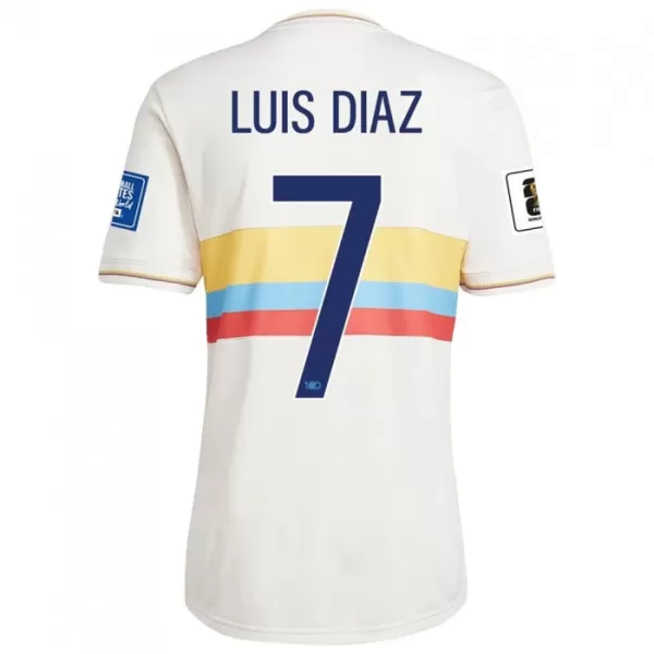 Colombia Luis Díaz 7 Shirt Heren Verjaardag 2024