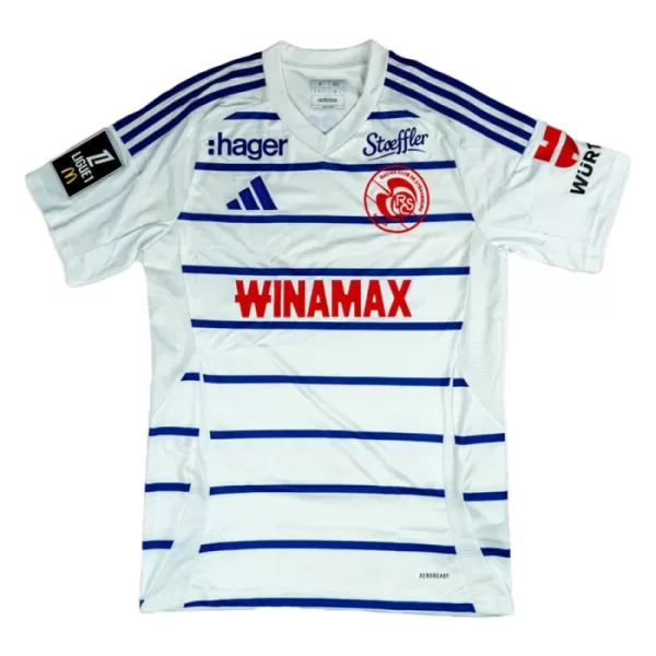 RC Strasbourg Shirt Heren Uit 2024/25